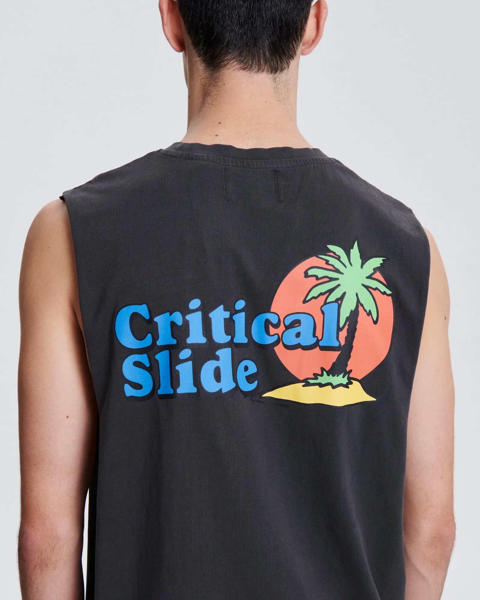 Castaway Muscle Tee - Phantom