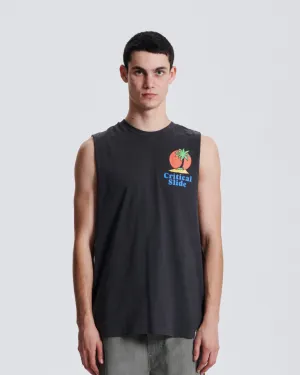Castaway Muscle Tee - Phantom