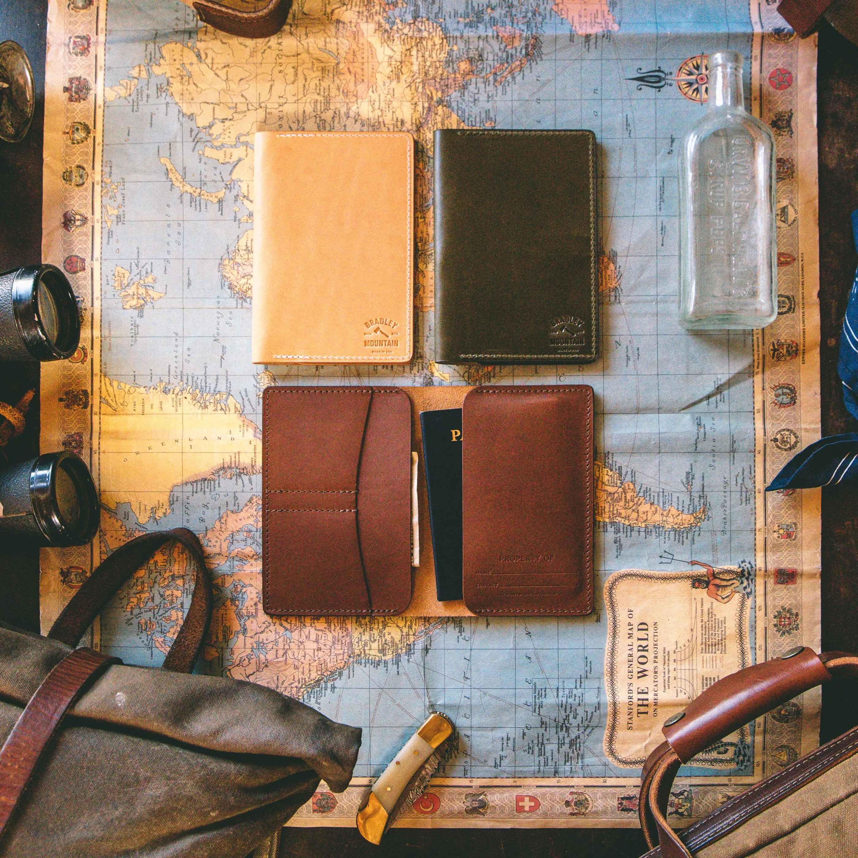 Charter Wallet - Olive