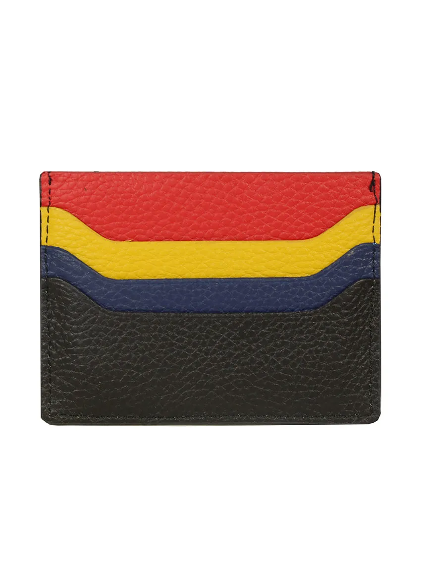 DCLIC Racer Stripe Credit Card Wallet - Black