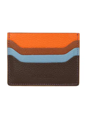 DCLIC Racer Stripe Credit Card Wallet - Chocolate