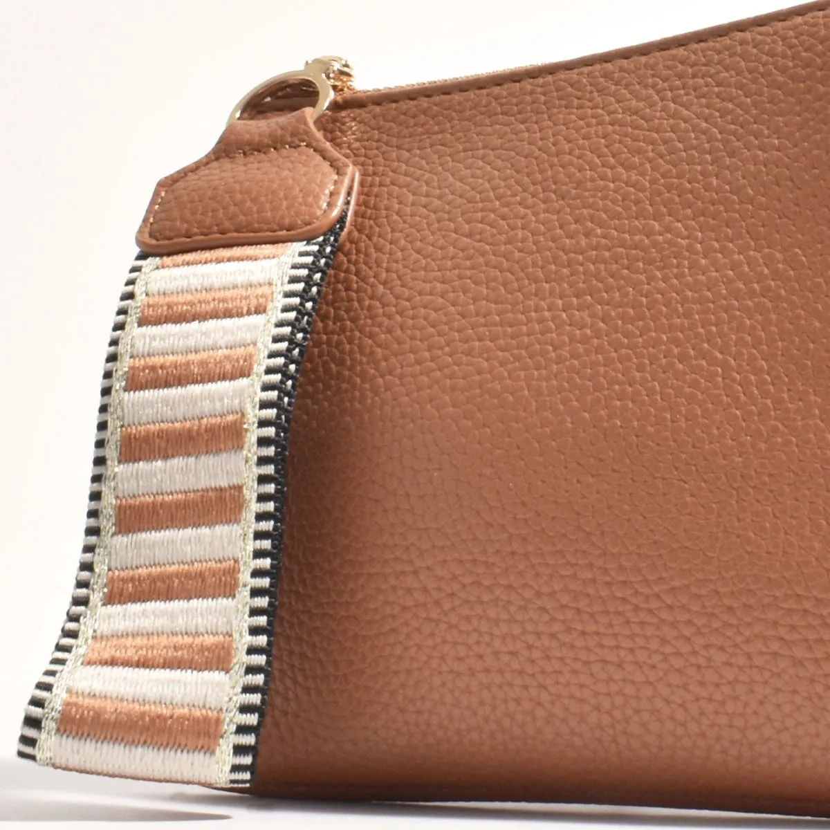 Frankie Webbing Pouch (Tan)