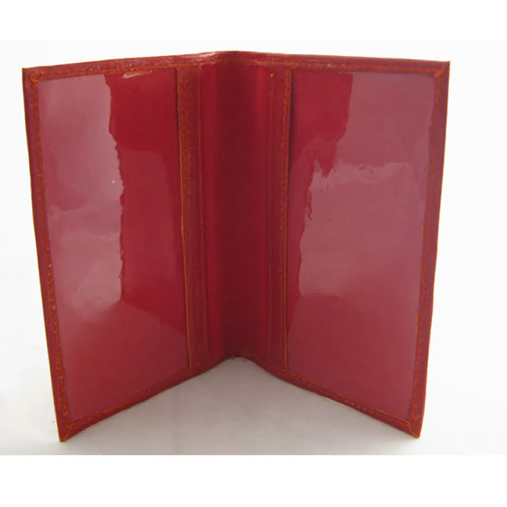 Genuine Leather Slim Travel Passport Wallet Holder RFID Blocking Cards Cover US