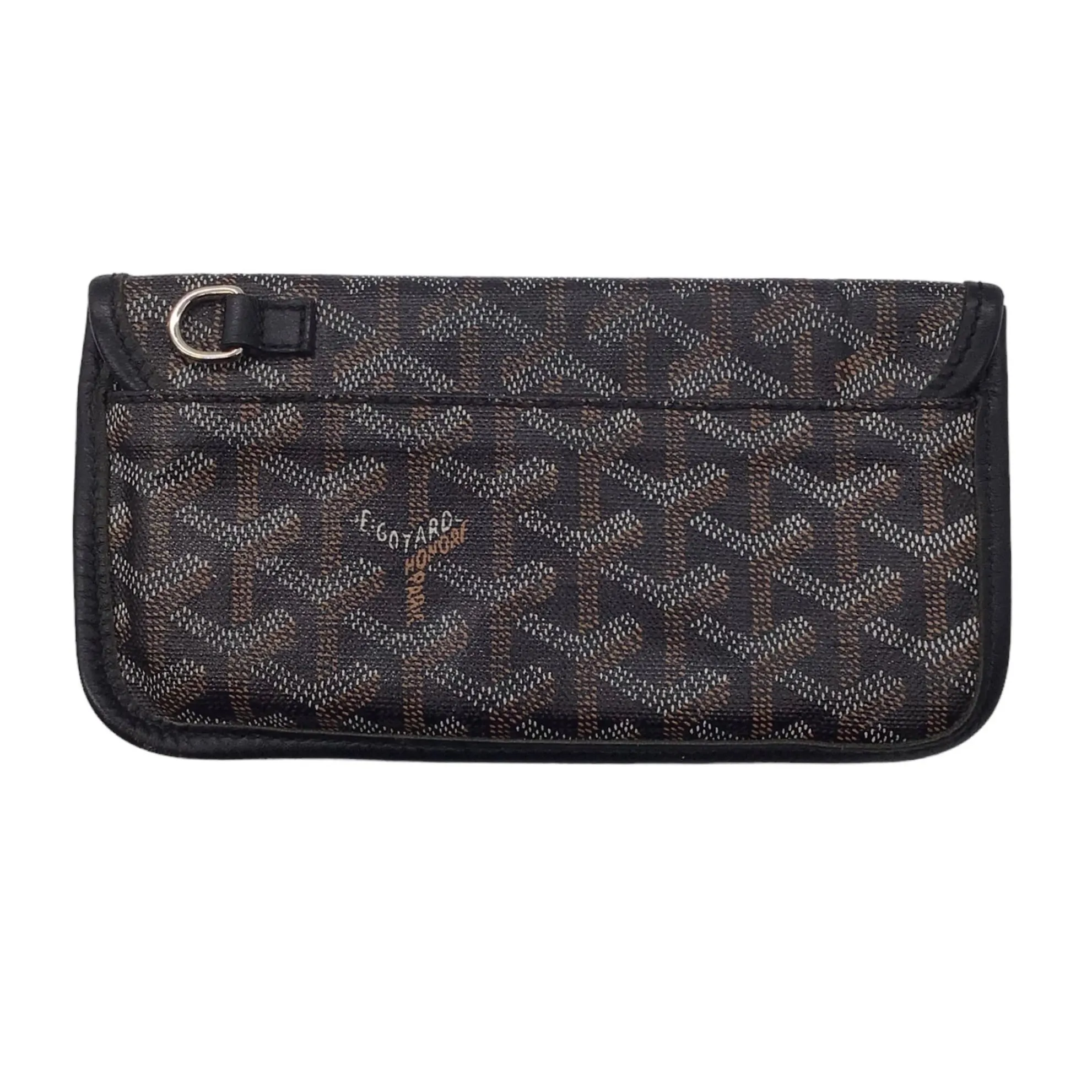 Goyard Black Coated Canvas Goyardine Wallet