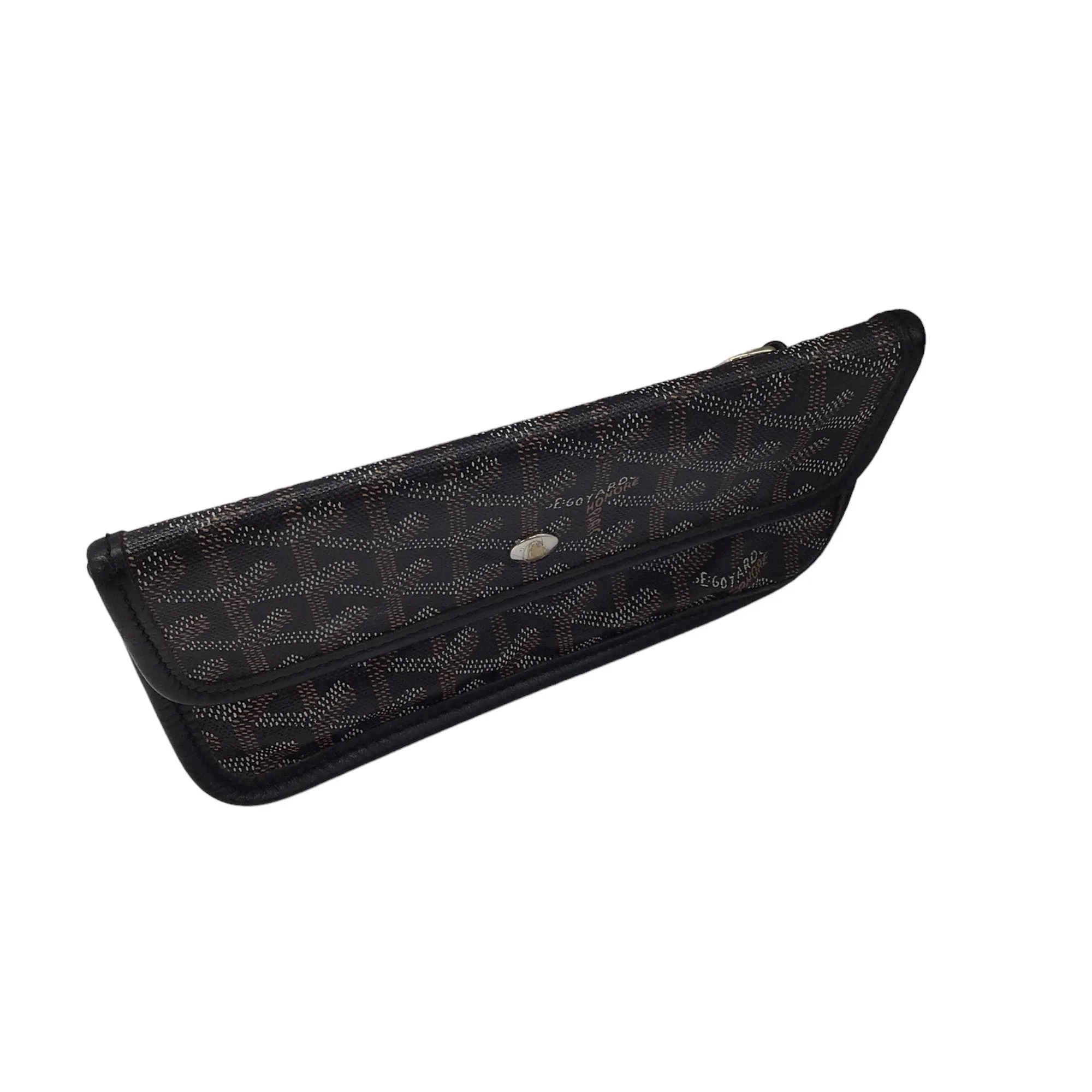 Goyard Black Coated Canvas Goyardine Wallet