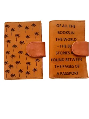 Leather Passport Wallet