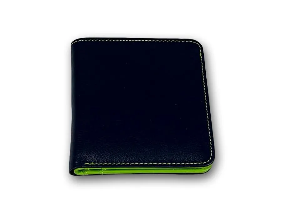 Mini Snap Leather Bifold Wallets