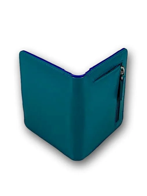 Mini Snap Leather Bifold Wallets