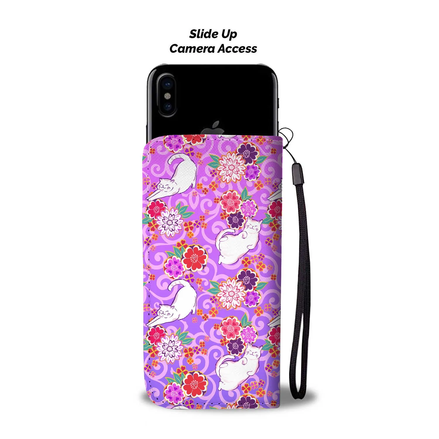 Pink Cats Wallet Case