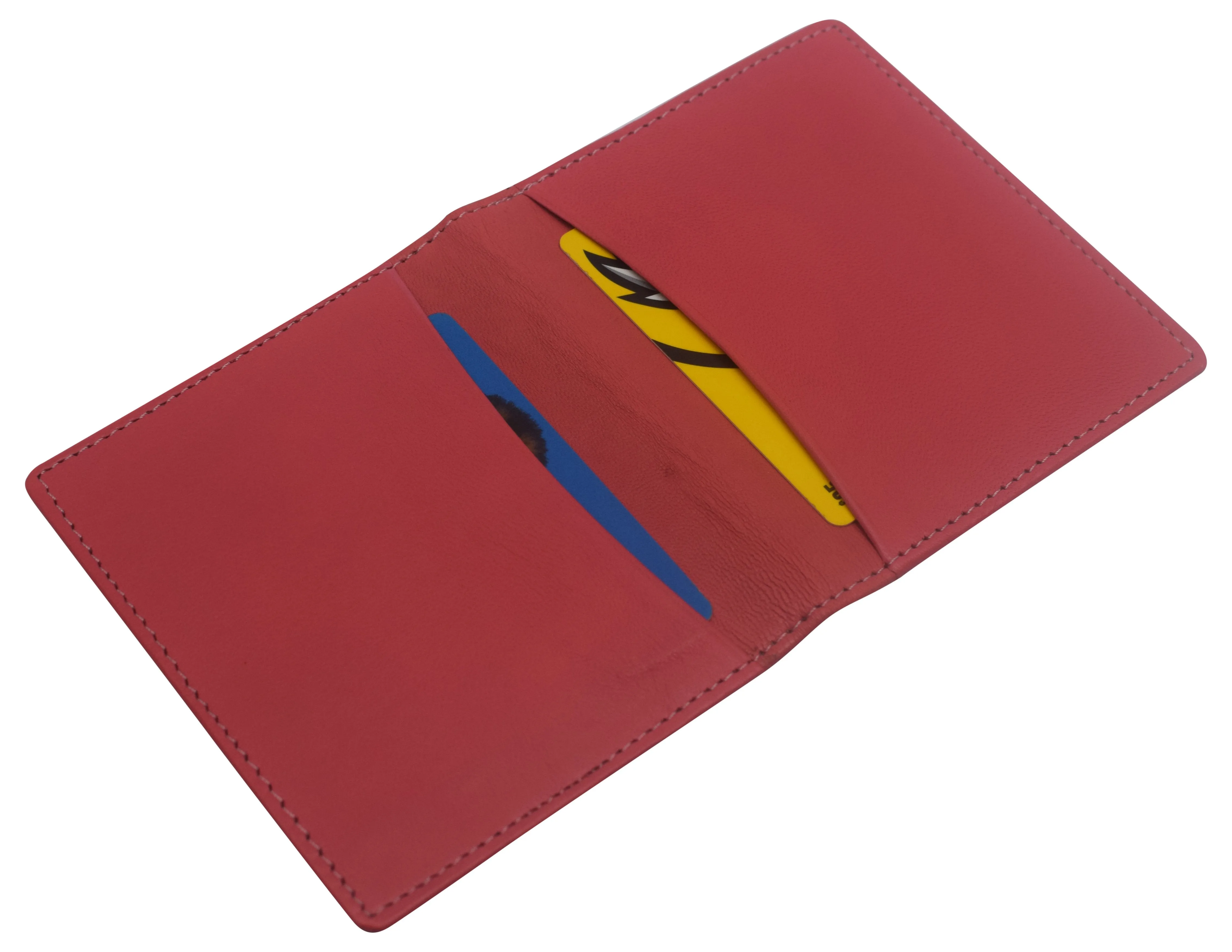 RFID1511 RFID Blocking Genuine Leather Vaccination Passport Holder/Cover, Genuine Leather Vaccination Card Holder, Vaccine Card Holder