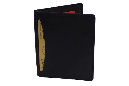 RFID1511 RFID Blocking Genuine Leather Vaccination Passport Holder/Cover, Genuine Leather Vaccination Card Holder, Vaccine Card Holder