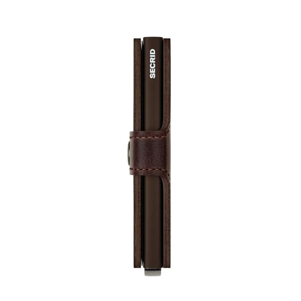 Secrid Mini Wallet- Vintage Chocolate