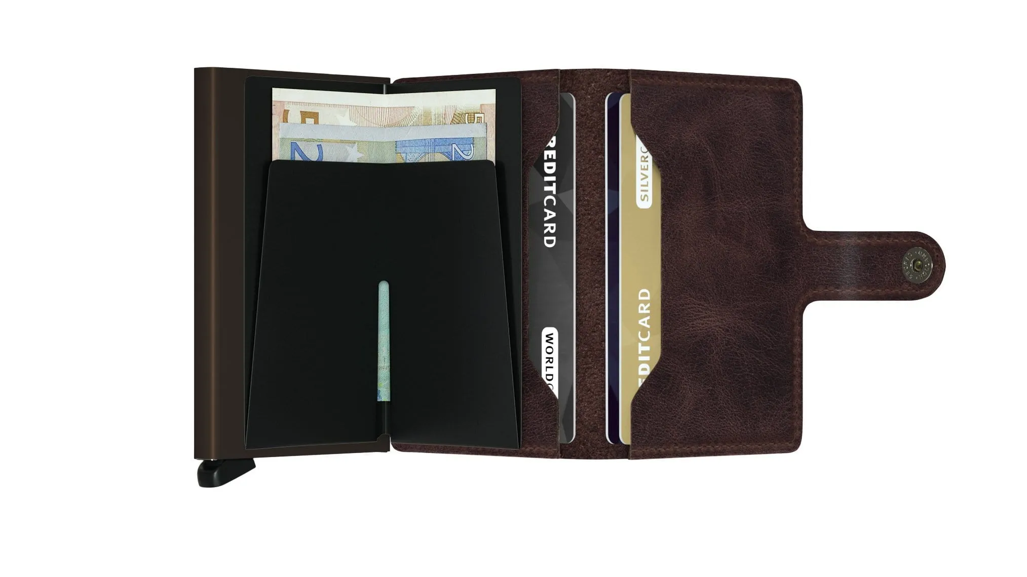 Secrid Mini Wallet- Vintage Chocolate