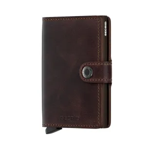Secrid Mini Wallet- Vintage Chocolate