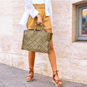 Shoulder Tote Bag Green