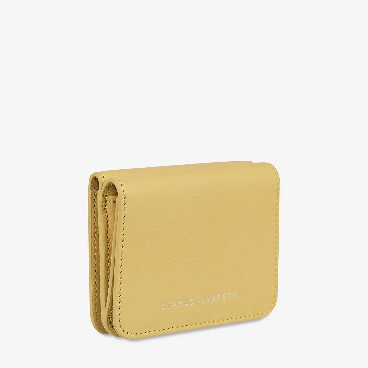 Status Anxiety Miles Away Leather Wallet (Buttermilk)
