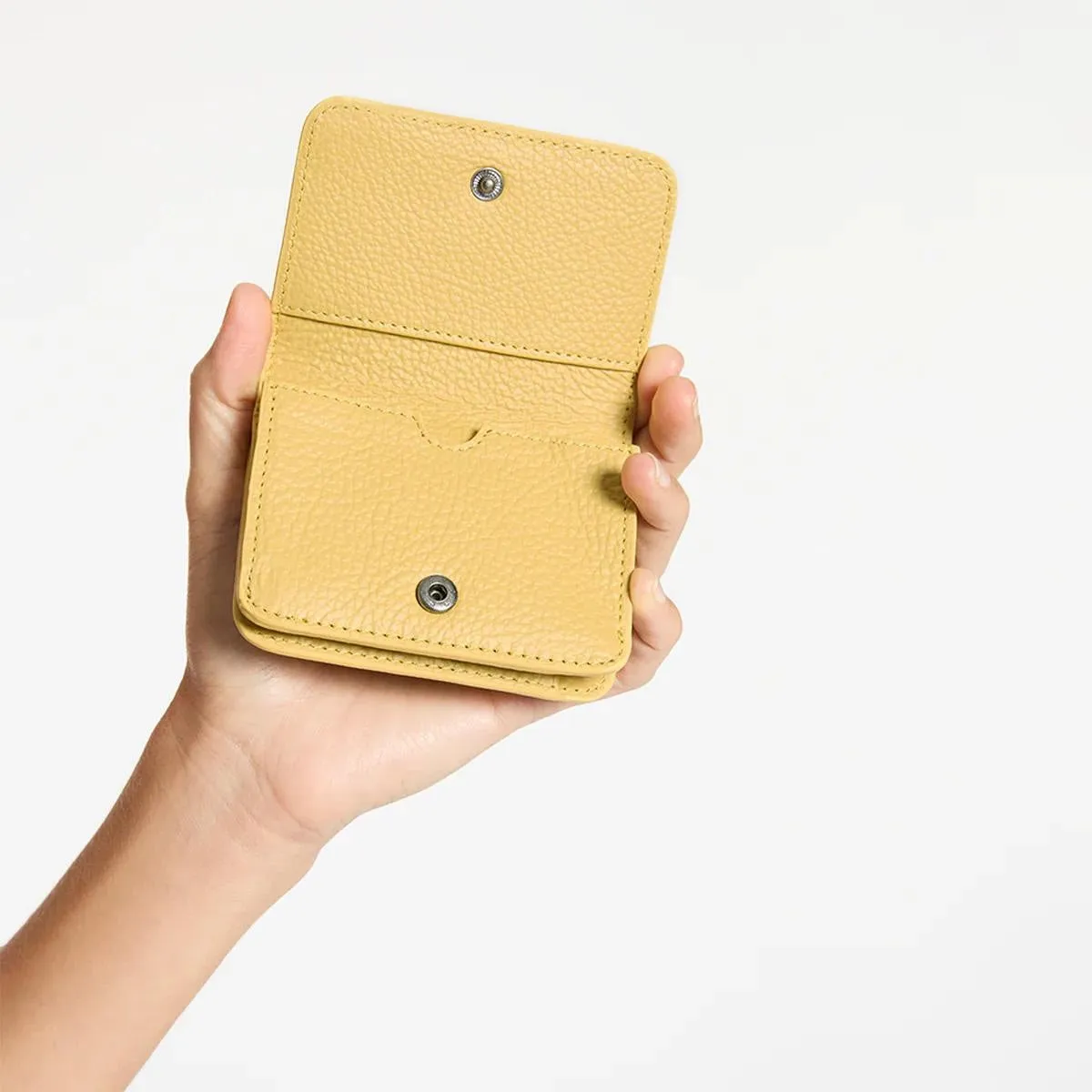 Status Anxiety Miles Away Leather Wallet (Buttermilk)
